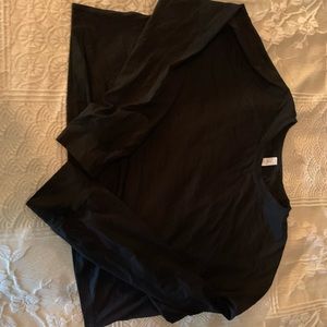 Lululemon black crew neck